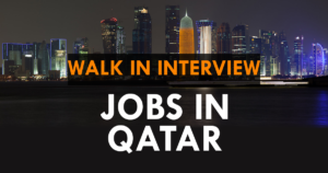 walk in interview qatar
