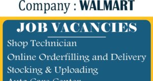 NEW JOB VACANCIES AT WALMART