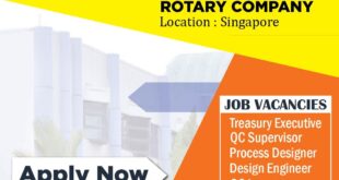 Latest Jobs at Rotary Company in Singapore